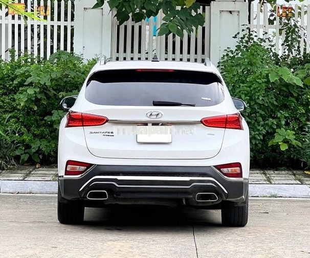 Hyundai Santafe 2019 Premium 10 vạn km Trắng