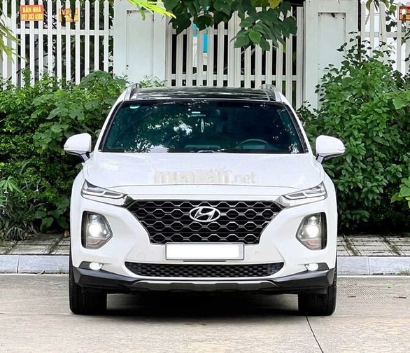 Hyundai Santafe 2019 Premium 10 vạn km Trắng