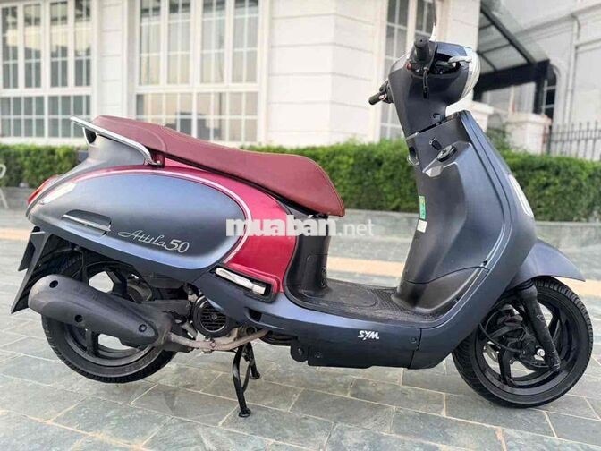 SYM Attila 50 2023 màu xanh