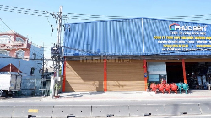 Kho, nhà xưởng 1150m2 Mặt tiền Đường Quốc lộ 1A Quận 12 PCCC tự động