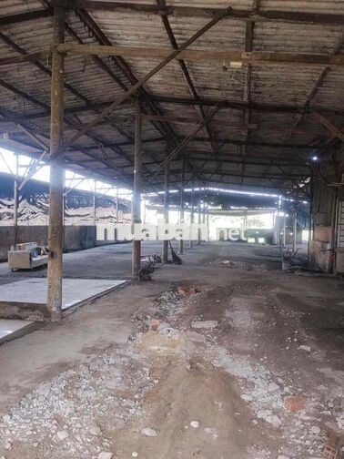 cho thuê kho xưởng lớn điện 3 pha có nhà ở sạch sẽ đường xe tải giá rẻ