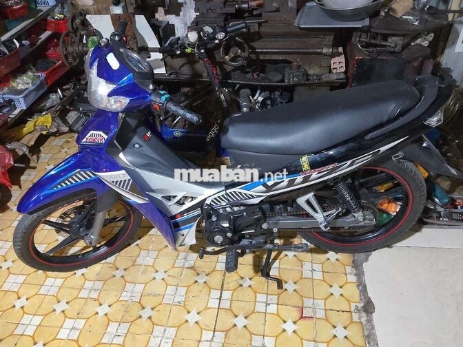 Xe máy 50cc màu xanh