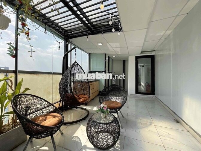 Penthouse Sân Vườn - MÁY GIẶT RIÊNG - THANG MÁY