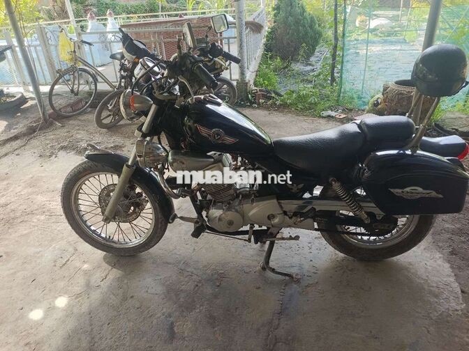 Xe mô tô Kawasaki Vulcan 149cc màu đen