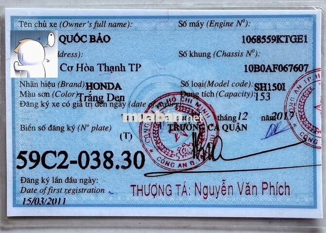Honda SH Ý 2011 màu trắng