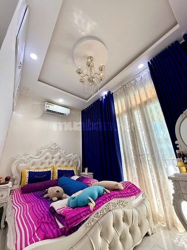 khu Phan Xích Long, hẻm nhựa xe hơi, 41m2 (4.8x9.5m) nhà 3 tầng 4PN
