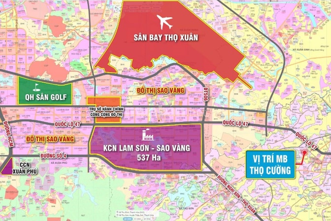 Triệu Sơn Đất nền Thọ Cường còn 2 lô, từ 290 triệu/lô, mặt tiền 5-6m