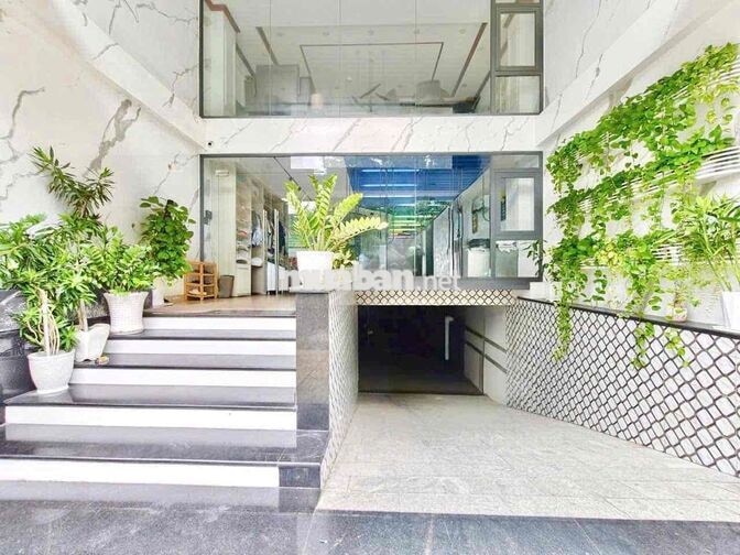 Bán tòa nhà văn phòng mặt tiền Lê Niệm 6x19m Hầm + 7 tầng có thang máy