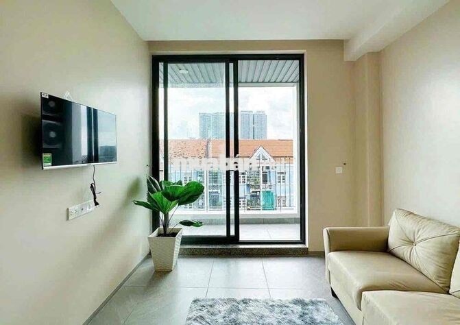 CHO THUÊ CHDV QUẬN 7 -NHÀ MỚI FULL NỘI THẤT, BAN CÔNG/ CỬA SỔ, AN NINH