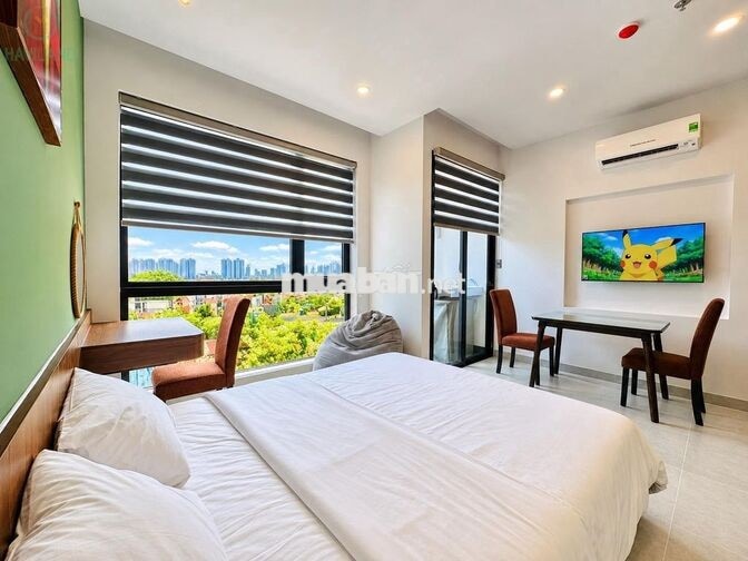 🏡✨ CĂN HỘ STUDIO MỚI GẦN BIỂN | HỒ BƠI - GYM - XÔNG HƠI - BAN CÔNG