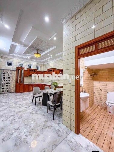 nhà dẹp 3 lầu Hưng Phú có hẻm hông 2m, đường B12 gần siêu thị Go