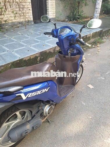 Honda Vision màu Xanh