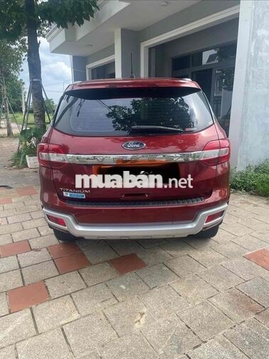 Ford Everest 2021 Titanium 8 vạn km Đỏ