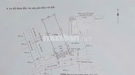 BÁN NHÀ CHỮA BỆNH CHO MẸ - 61M2 - 3 TẦNG - 6.59 TỶ - HOÀN CÔNG - SHR
