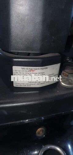 Honda Air Blade 2010 Đen bạc