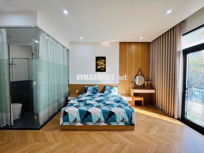 Nhà đẹp mới 3 tầng Bùi Trang Chước- Hoà Xuân 17tr đủ nội thất