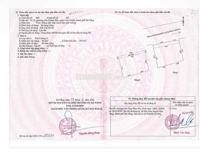 Bán nhà trung tâm Hoà Khánh Bắc