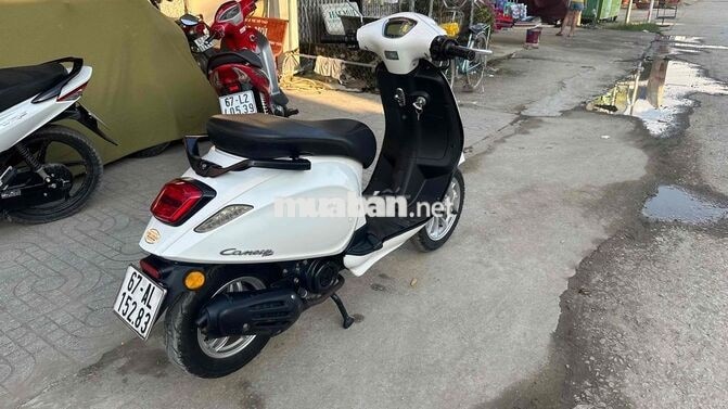 Vespa Canely 50 2023 màu trắng ( hỗ trợ góp )