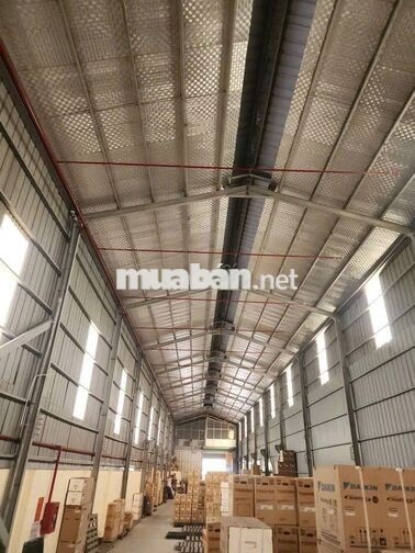 CHO THUÊ KHO XƯỞNG 1.500M2 ĐƯỜNG TÂY LÂN, PCCC TỰ ĐỘNG
