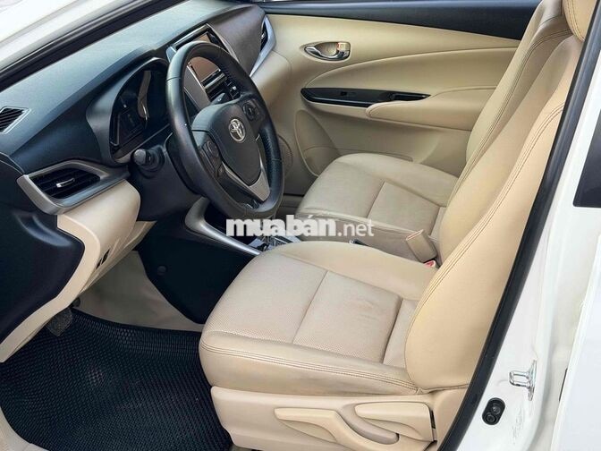 Toyota Vios 2020 G 8,2 vạn km trắng