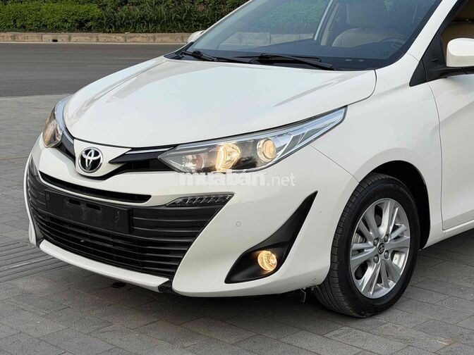 Toyota Vios 2020 G 8,2 vạn km trắng