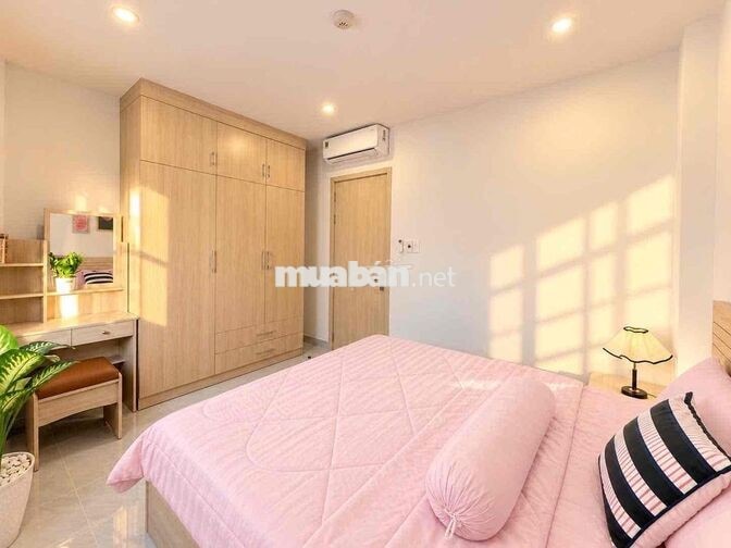 1PN TÁCH BẾP_XVNT_FULL NỘI THẤT_CÓ THANG MÁY VÀ MÁY GIẶT RIÊNG_HẦM XE