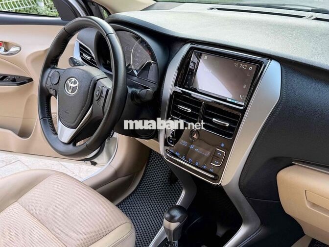 Toyota Vios 2020 G 8,2 vạn km trắng