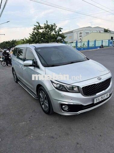 Kia Sedona 2017 Full máy dầu xe đẹp rin 100%