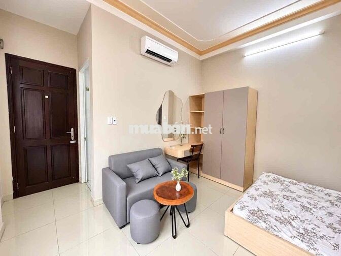 STUDIO FULL NỘI THẤT – CỬA SỔ LỚN,THOÁNG MÁT
