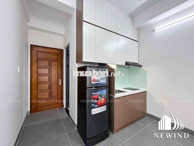 Newind độc quyền căn 1 phòng ngủ mới ban công đầy đủ nội thất bancol
