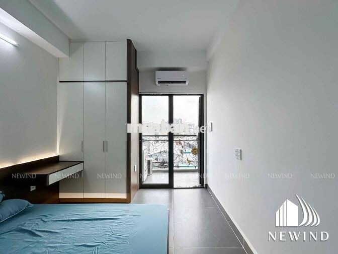 Newind độc quyền căn 1 phòng ngủ mới ban công đầy đủ nội thất bancol