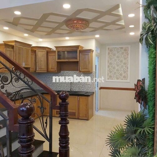 Cho Thuê Nhà Phố HXH Lê Đức Thọ P.6-(4x16m)-4 Lầu-4PN5WC- Giá 20tr/th