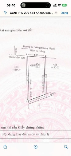 Lô đất đường 8m Hoàng Ngân, p16 quận 8