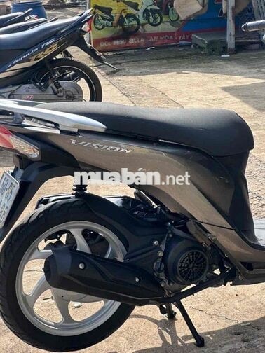 Honda Vision 2015 màu xám