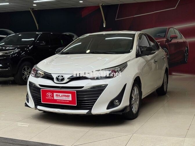Toyota Vios 2020 1.5G 60695 km Trắng
