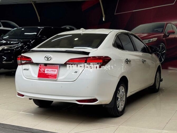 Toyota Vios 2020 1.5G 60695 km Trắng