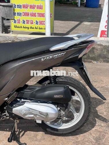 Honda Vision 2015 màu xám