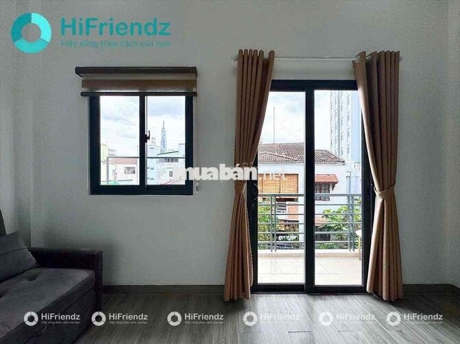 CĂN HỘ CAO CẤP GIÁ RẺ CÓ GÁC CAO 2m BAN CÔNG THOÁNG 40m2 SÁT QUẬN 1