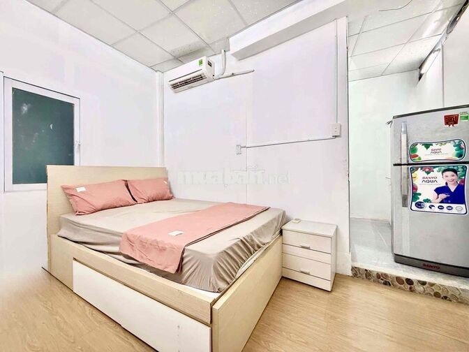STUDIO TRỆT TÁCH BẾP 35M2 - CỬA SỔ TRỜI - FULL NỘI THẤT 4,8triệu