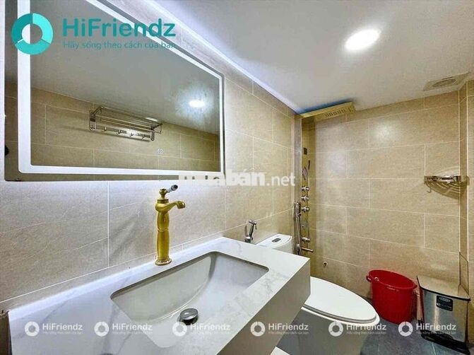 CĂN HỘ CAO CẤP GIÁ RẺ CÓ GÁC CAO 2m BAN CÔNG THOÁNG 40m2 SÁT QUẬN 1