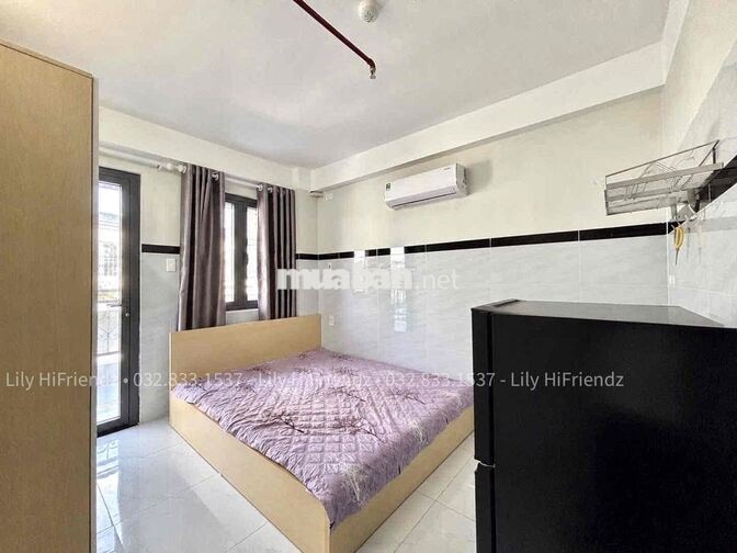 PHÒNG STUDIO BAN CÔNG FULL NỘI THẤT GẦN ĐH LAO ĐỘNG XÃ HỘI, HUFLIT