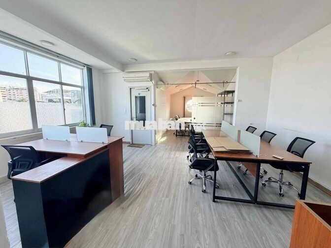 Cho thuê văn phòng 60-90m2 Full nội thất ở 124 Khánh Hội Quận 4 lv OT