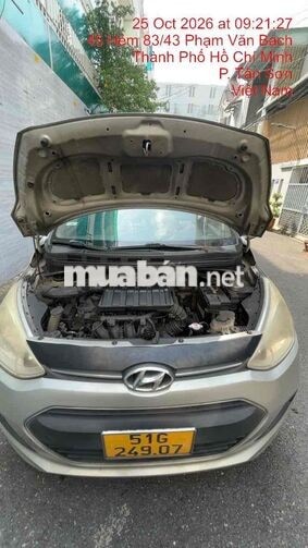 Hyundai Grand i10 2016 1.2 MT Bạc