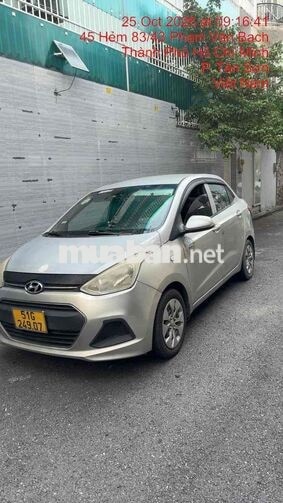 Hyundai Grand i10 2016 1.2 MT Bạc