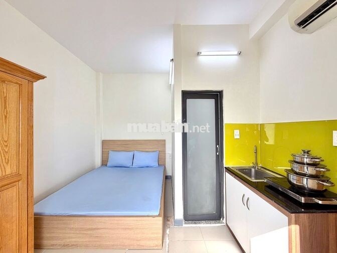 NGAY CHỢ BÀ CHIỂU, HV CÁN BỘ - STUDIO FULL NỘI THẤT NEW