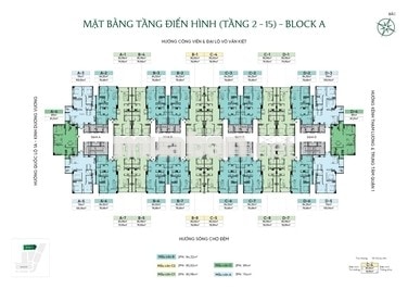 Cho thuê căn hộ Conic Boulevard 85m² 2PN 2WC nội thất cao cấp rộng đẹp