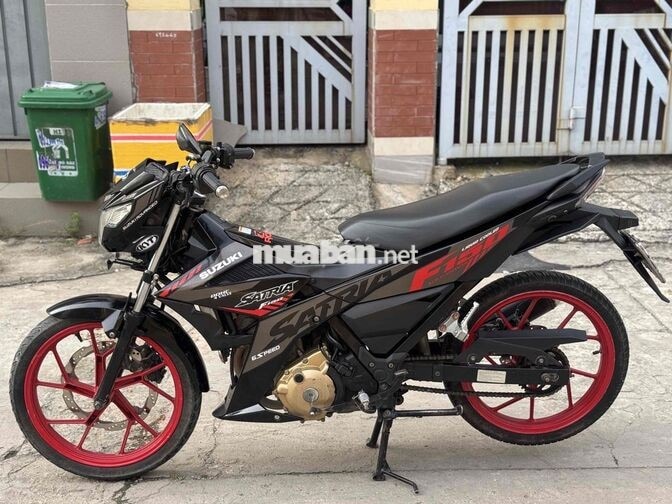 Suzuki Raider 150i FI 2018 Đen đỏ. biển 71