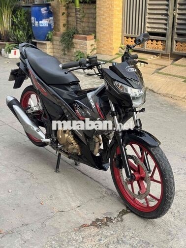 Suzuki Raider 150i FI 2018 Đen đỏ. biển 71