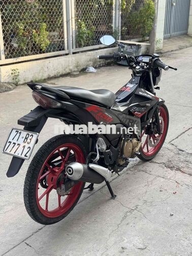 Suzuki Raider 150i FI 2018 Đen đỏ. biển 71