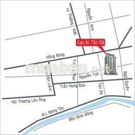 Cho thuê căn hộ Tản Đà Court Quận 5 giá 13tr/tháng 2pn nội thất full 